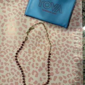 TOVA Sarina Necklace - Orchid Ignite Purple Haze